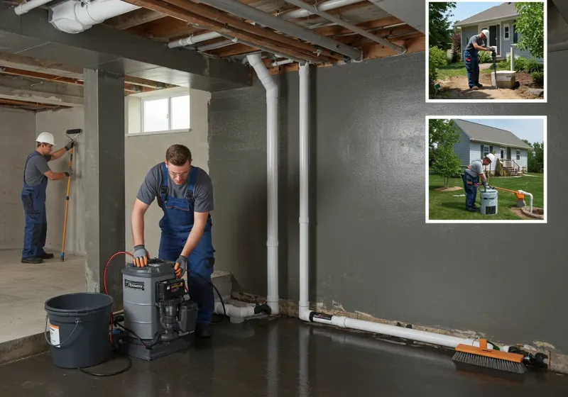 Basement Waterproofing and Flood Prevention process in North Collins, NY